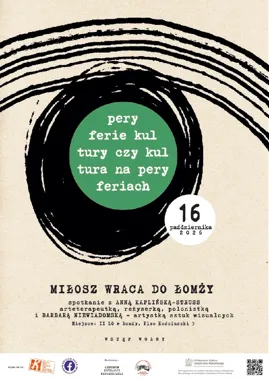 Miłosz wraca do Łomży - poezja Noblisty zabrzmi w II LO