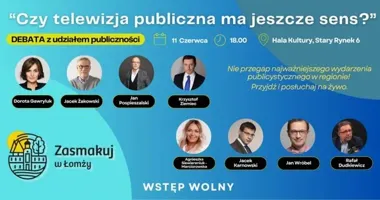 Telewizja publiczna ma jeszcze sens? W Łomży zasiądą do stołu największe nazwiska polskich mediów
